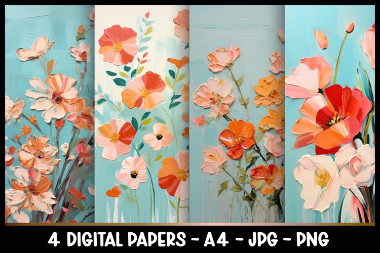 Summer Digital Paper Image 5