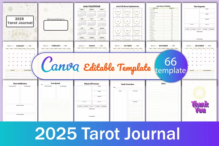 2025 Tarot Journal