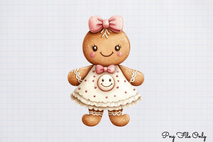 Gingerbread Clipart Image 16