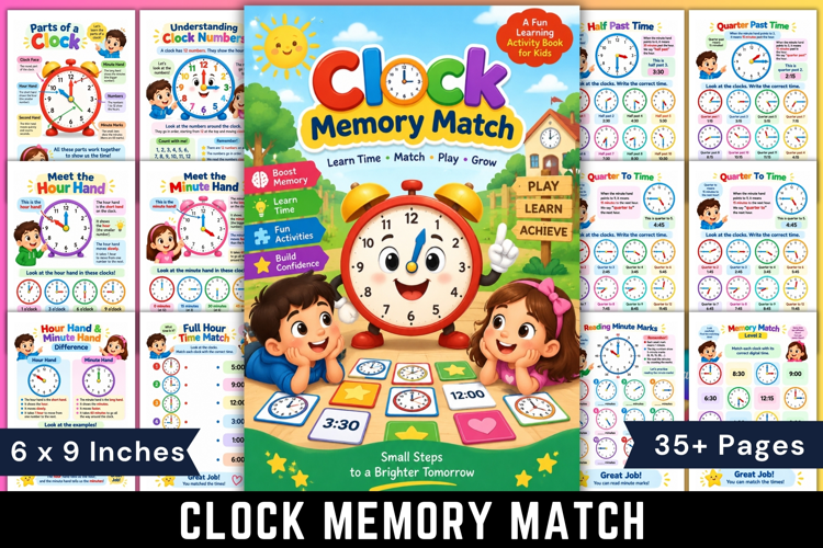 Clock Memory Match