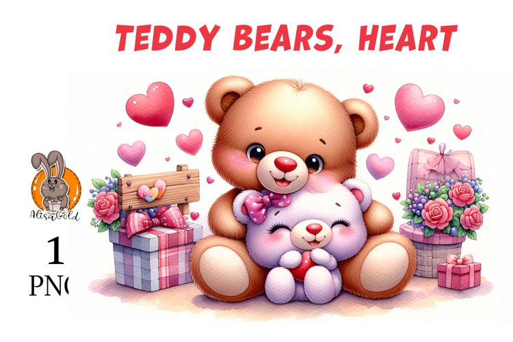 bears and a heart