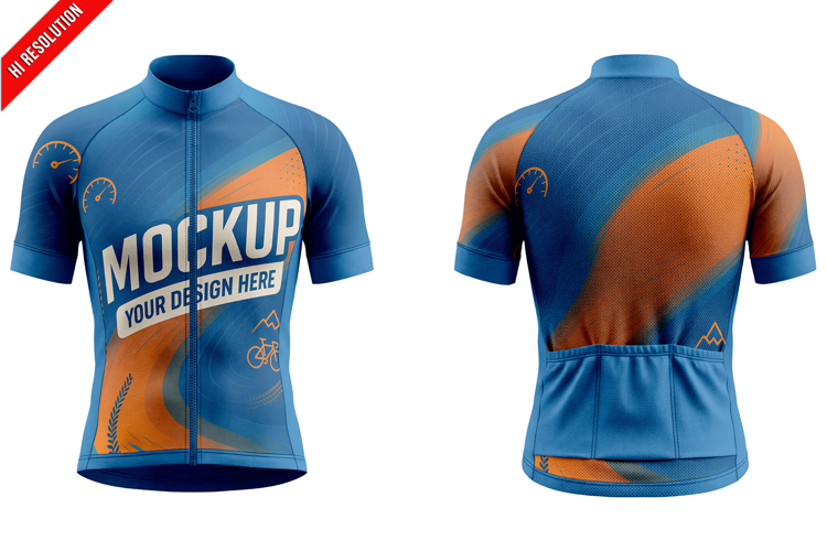 Cycling Jersey Mockup example image 1