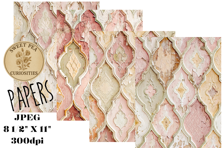 Shabby Chic, Papers, Junk Journal