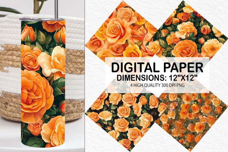 Orange Background Image 9