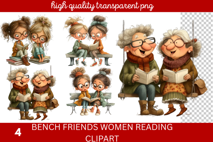 Book Club Clipart Image 17