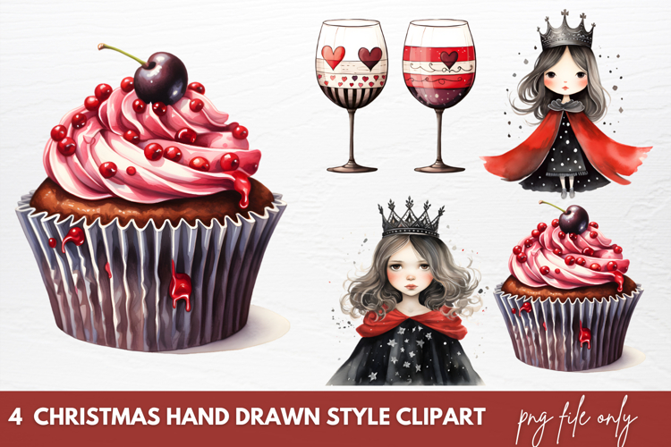 Christmas Watercolor Clipart Image 10