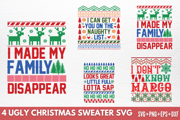 Ugly Sweater Clipart Image 17