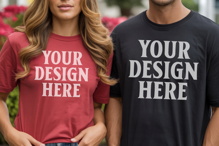 Bella Canvas 3001 Christmas Couple Mockup ,3001 Couple Mock