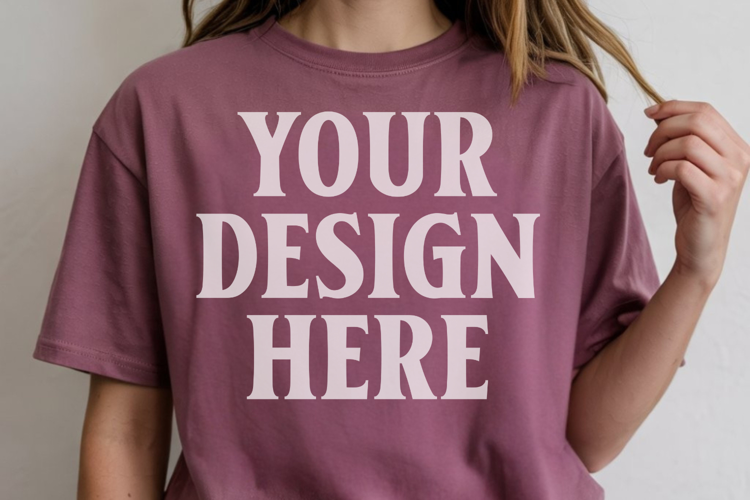 Comfort Colors 1717 TShirt Mockup, CC1717 mockup, Trandy