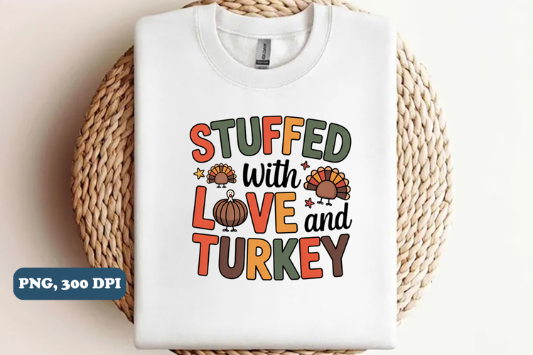 Thanksgiving Sublimation Design