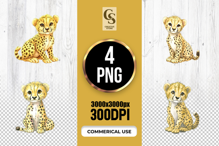 Cheetah Illustration Image 13