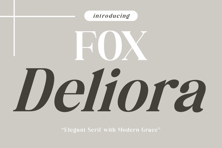 Fox Deliora Font