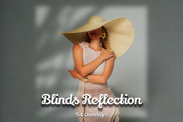 54 Blinds Reflection Overlays