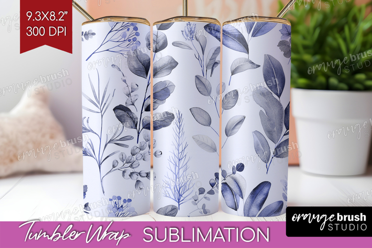 Blue Flowers Clipart Image 12