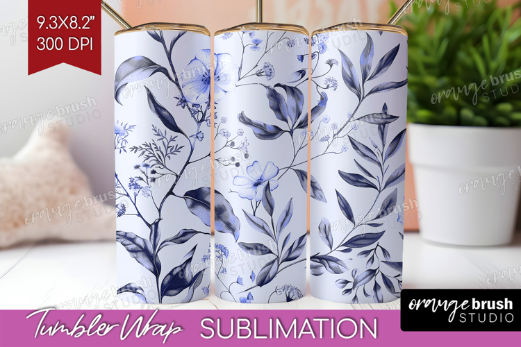 Blue Flowers Clipart Image 10
