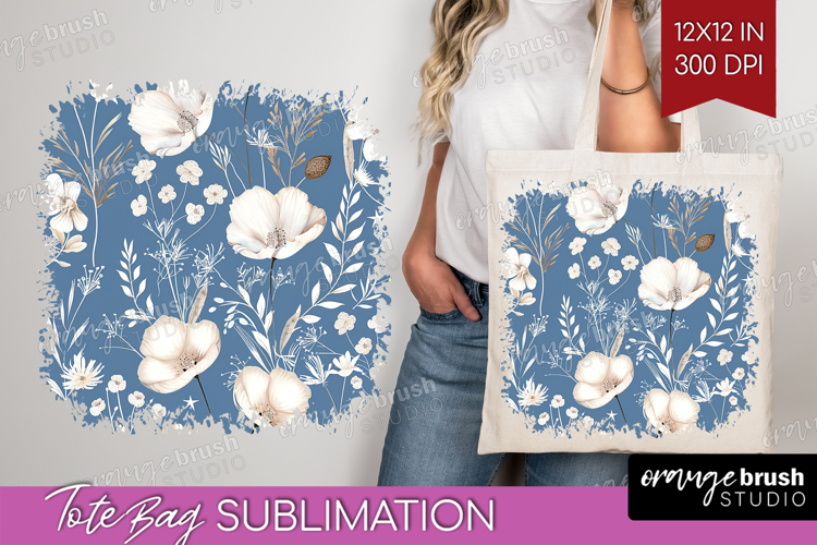 Blue Flowers Clipart