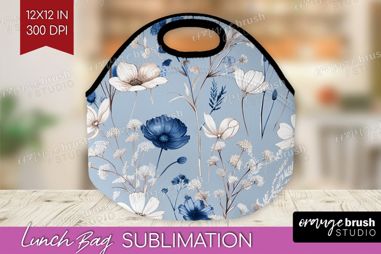 Blue Flowers Clipart Image 11