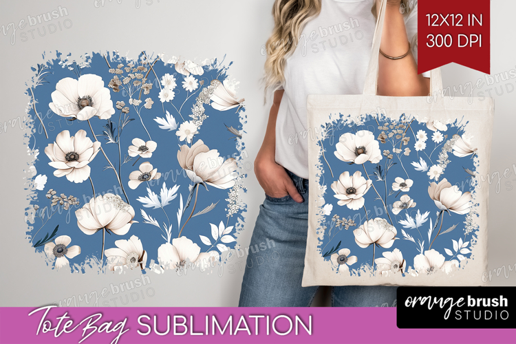 Blue Flowers Clipart Image 20