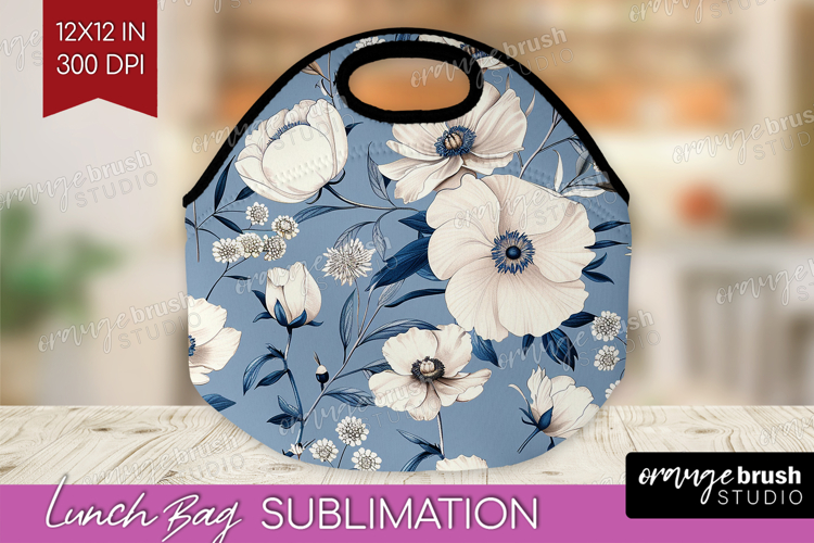 Blue Flowers Clipart Image 5