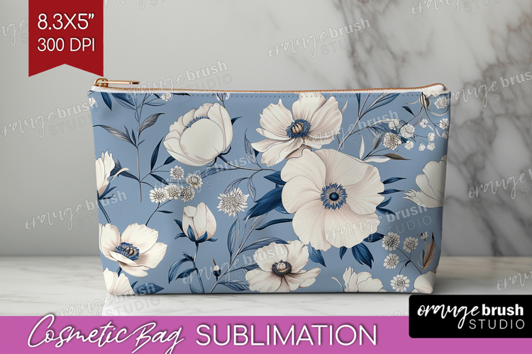 Blue Flowers Clipart Image 13