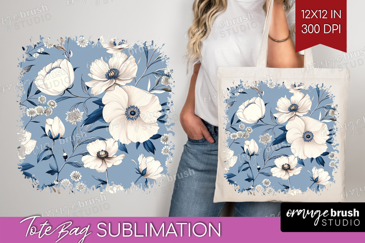 Blue Flowers Clipart Image 17