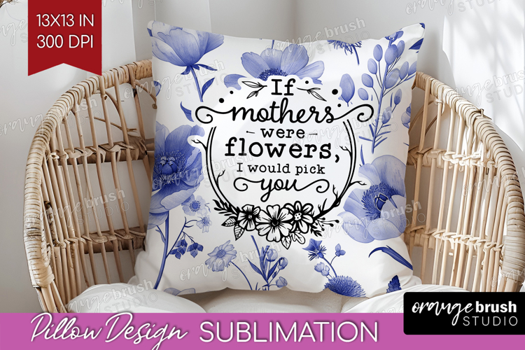 Blue Flowers Clipart Image 12