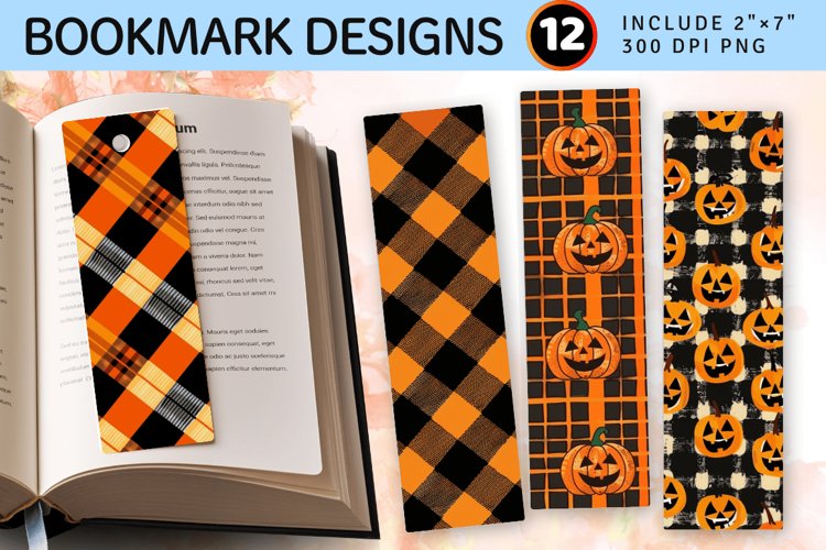Printable Halloween Bookmark Image 24