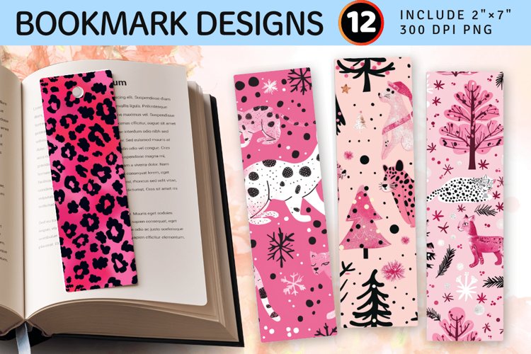 Printable Christmas Bookmark Image 3