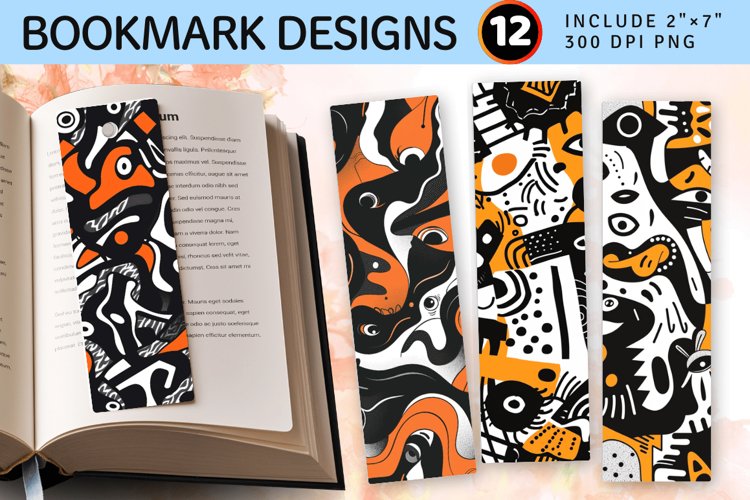 Printable Halloween Bookmark Image 19