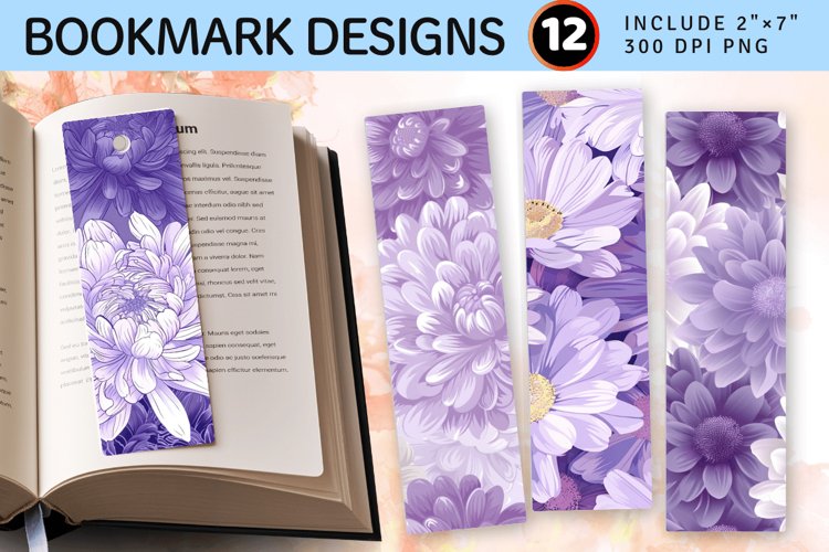 Purple Flower Clipart Image 6
