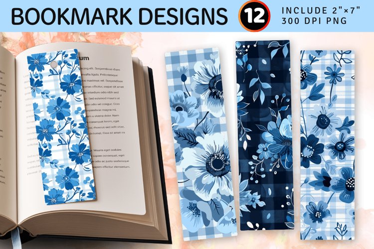 Blue Flowers Clipart Image 14
