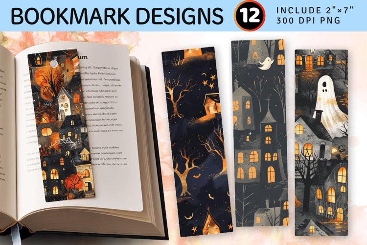 Printable Halloween Bookmark Image 23