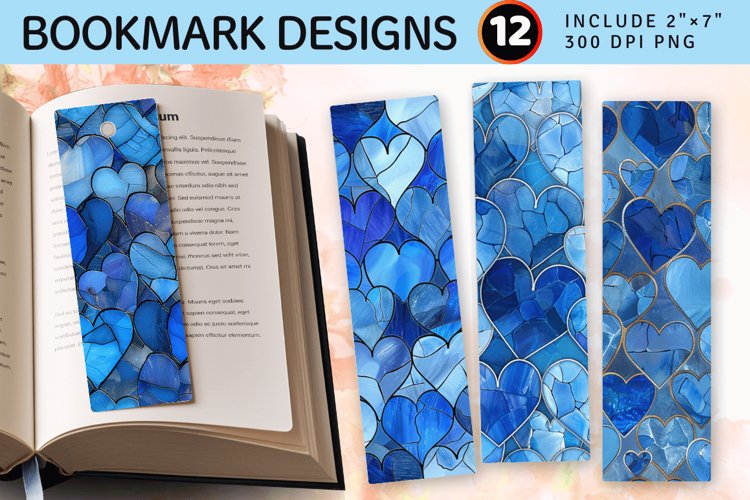 Blue Heart Clipart Image 4
