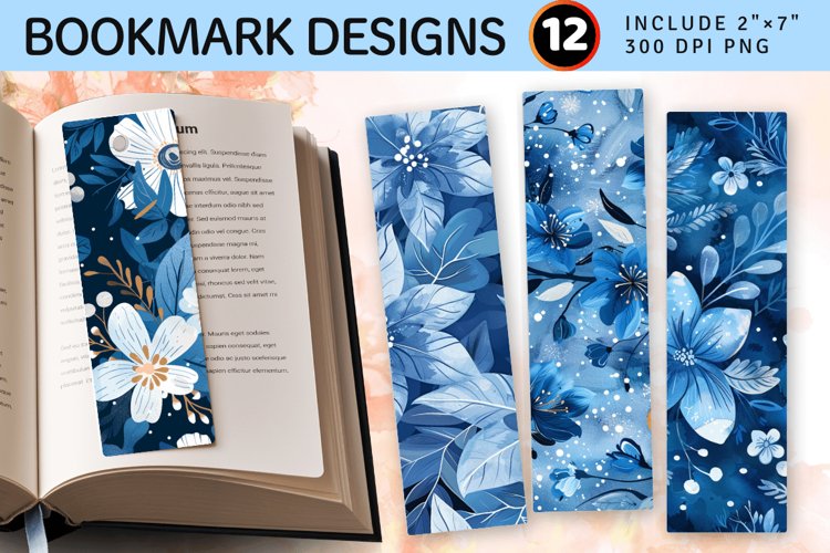 Blue Flowers Clipart Image 17