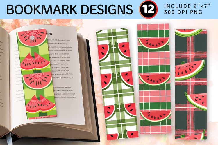 Watercolor Watermelon Clipart Image 15