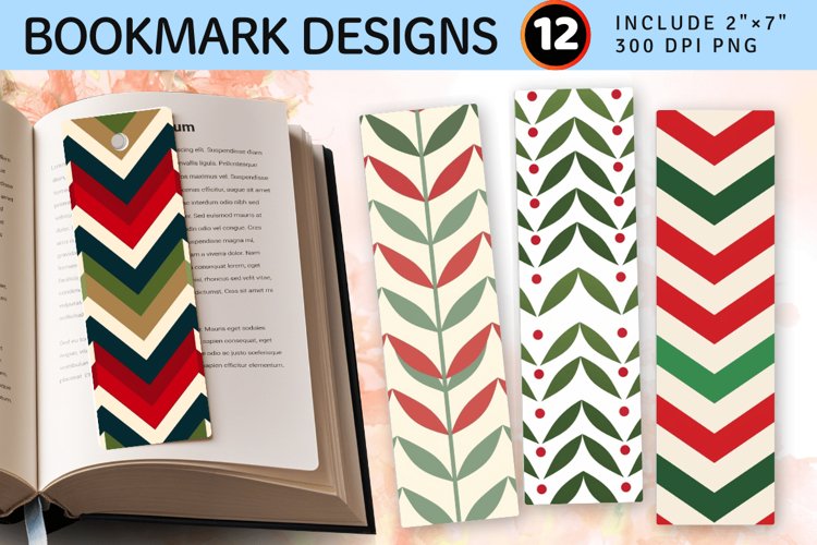 Printable Christmas Bookmark Image 15