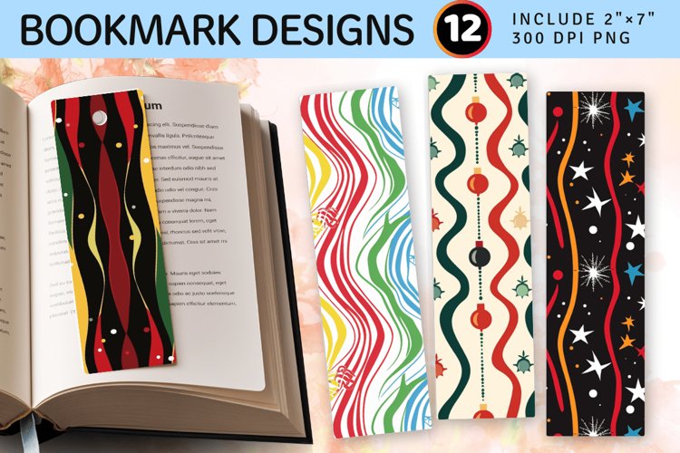 Printable Christmas Bookmark Image 7
