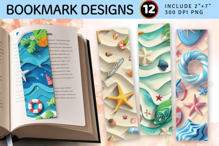 Watercolor Beach Clipart Image 5