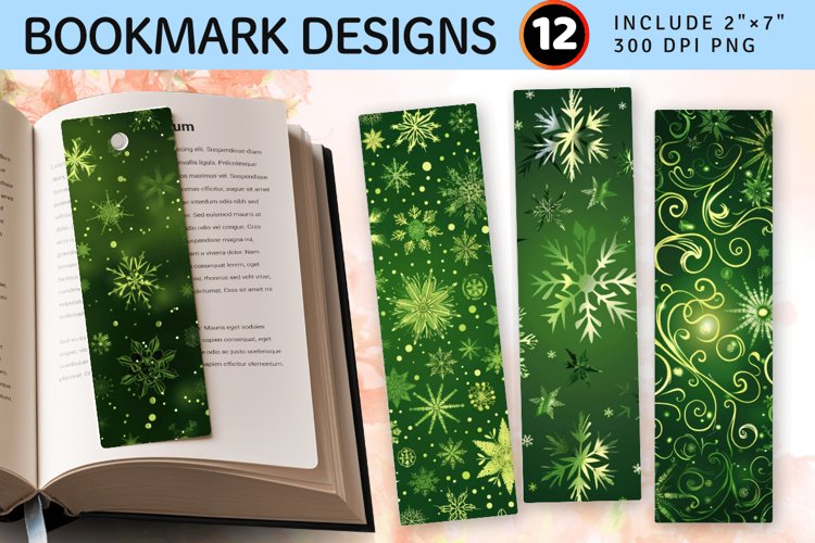 Printable Christmas Bookmark Image 18