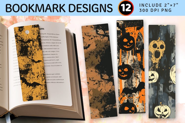 Printable Halloween Bookmark Image 8