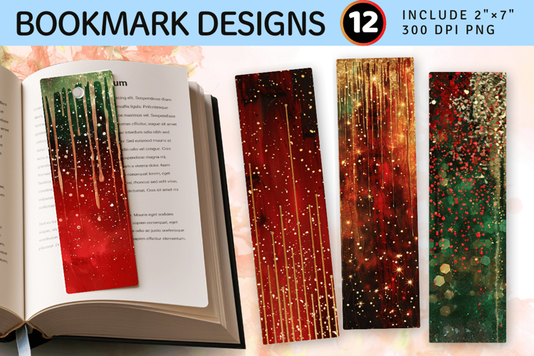 Printable Christmas Bookmark Image 23