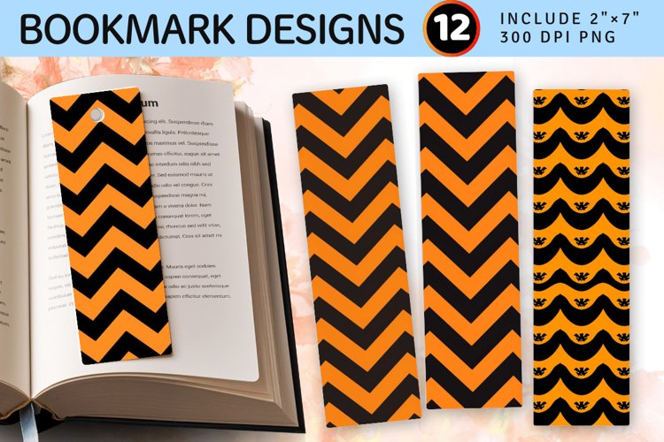 Printable Halloween Bookmark Image 2