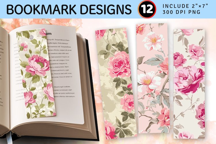 Pink Flowers Clipart Image 4