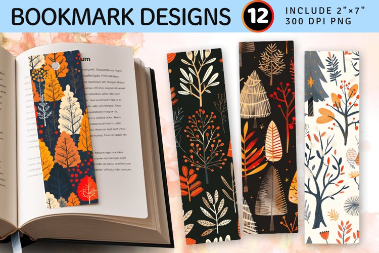 Printable Christmas Bookmark Image 12