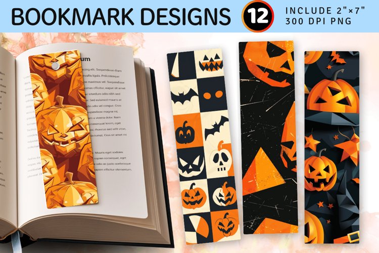 Printable Halloween Bookmark Image 20