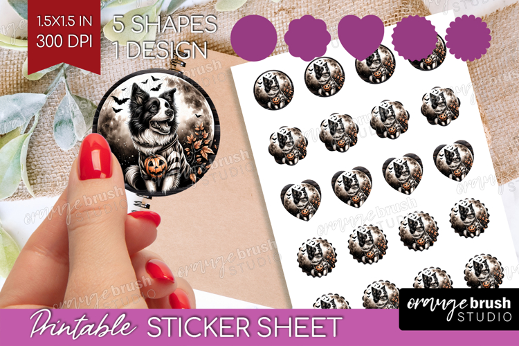 Border Collie Clipart Image 22