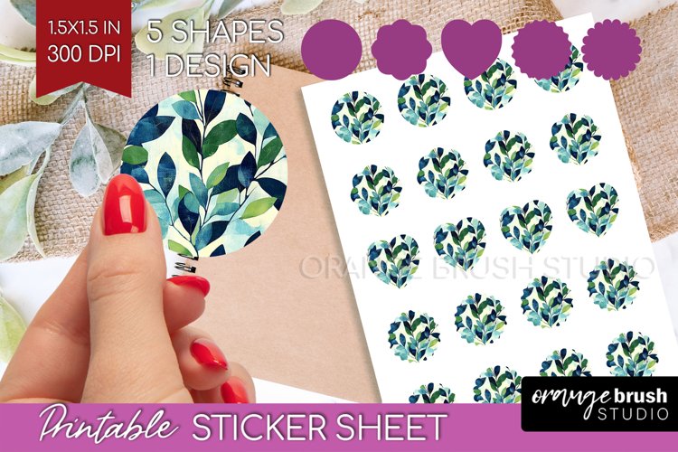 Eucalyptus Leaves Clipart Image 20