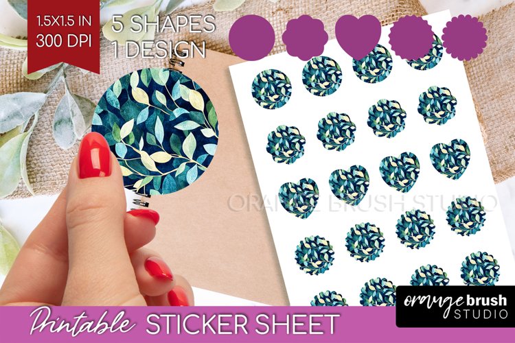 Eucalyptus Leaves Clipart Image 17