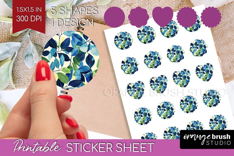 Eucalyptus Leaves Clipart Image 14