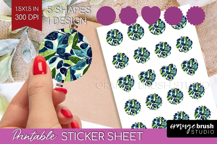 Eucalyptus Leaves Clipart Image 10